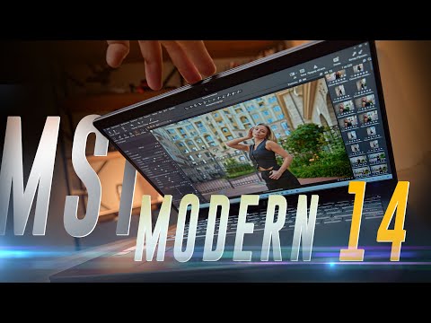 Видео: Обзор MSI Modern 14 C13M-673RU. Ноутбук на каждый день