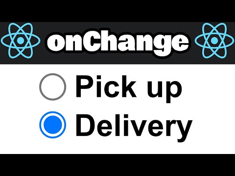 Видео: Изучите обработчик событий React onChange 🚦