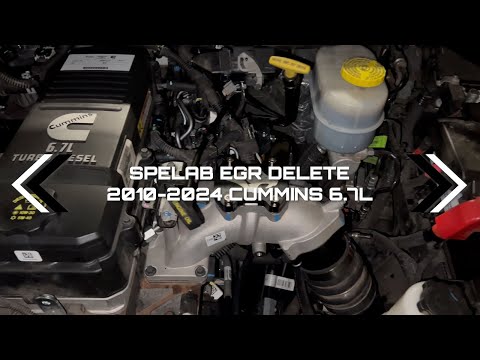 Видео: #SPELAB Удаление EGR для грузовиков Cummins 6.7L 2010-2024 годов @spelabofficial