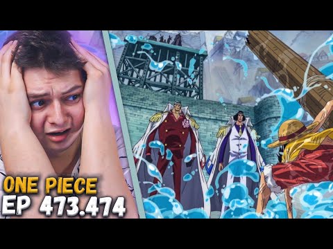 Видео: АДМИРАЛЫ VS ЛУФФИ!! Ван-Пис 473-474 серия | Реакция на аниме
