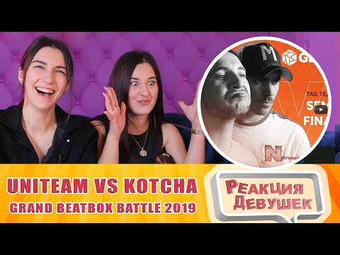 Видео: Реакция девушек - UNITEAM vs KOTCHA | Grand Beatbox Battle 2019 | Tag Team Semi Final. Reaction