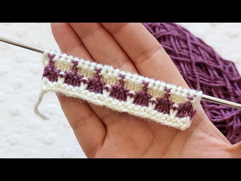 Видео: Очень простая бесшовная модель пинеток с двумя спицами