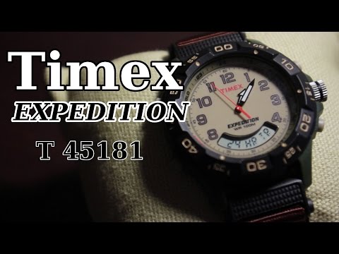 Видео: Timex Expedition T45181. Распаковка и обзор.