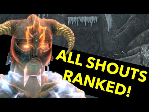 Видео: Все крики в рейтинге Skyrim! | The Elder Scrolls V: Skyrim