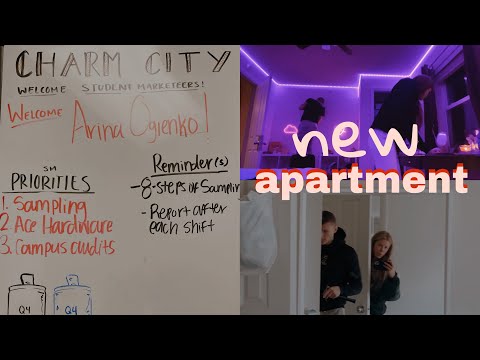 Видео: переезд на новую квартиру + о новой работе в Американском Ред Булле