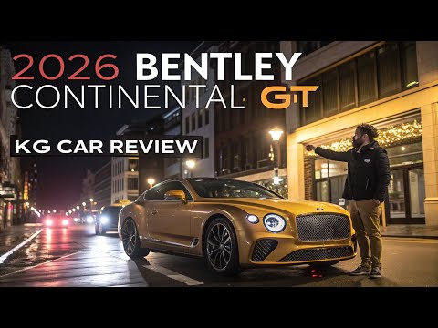 Видео: 2026 Bentley Continental GT — Символ британской роскоши и совершенства