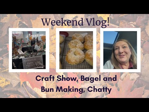 Видео: Видеоблог выходного дня! Выставка рукоделия, бублики и булочки, болтовня