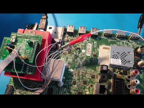 Видео: lc/ld/le 42b 42g EAX65384004 1.5 LG перезагружается зависает на заставке