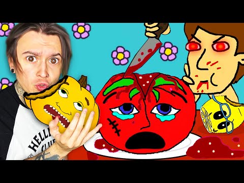 Видео: НЕ ИГРАЙ С СЕМЬЕЙ ПОМИДОРА ЛИМОНА И ТЫКВЫ!! (Mr.TheoristS)