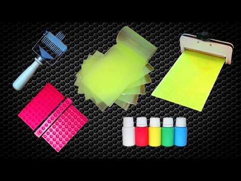 Видео: Силиконовая форма для изготовления восковых мисочек никот