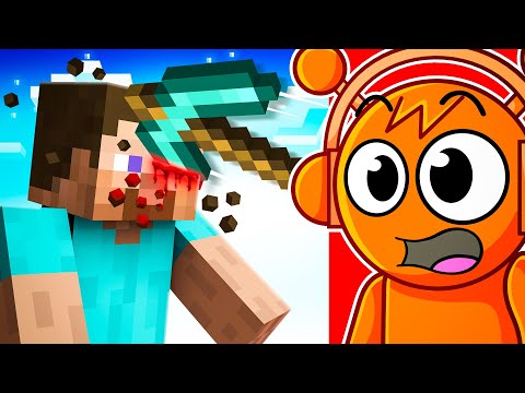 Видео: ГИГАНТСКАЯ КИРКА против СТИВА ИЗ МАЙНКРАФТА?! (Забавные анимации)