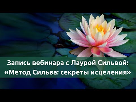 Видео: Вебинар с Лаурой Сильвой «Метод Сильва: секреты исцеления»