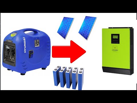 Видео: Нет электричества. Нет солнечного света. Разряжены АКБ И как дальше? Генератор !