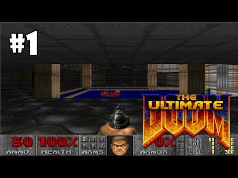 Видео: The Ultimate Doom прохождение игры - E1M1 (All Secrets Found)