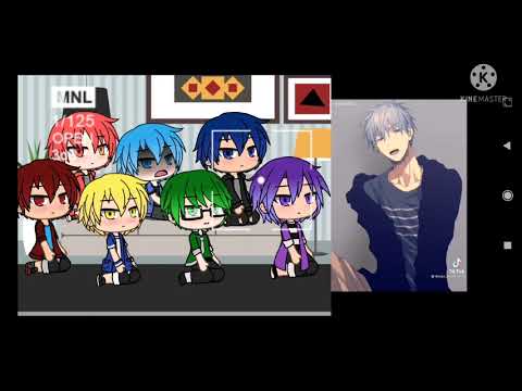 Видео: реакция"Баскетбол Куроко"мини гача (яой)