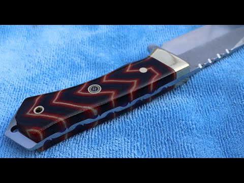 Видео: el yapımı bıçak, hanmade knife, нож ручной работы, cuchillo hecho a mano
