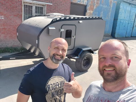 Видео: Туристический прицеп ТАЙГА из Новосибирска.  А также другие модели!!!