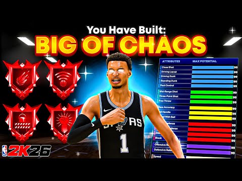 Видео: #1 НОВЫЙ ЛУЧШИЙ ЦЕНТРАЛЬНЫЙ НАПАДЕНИЕ в NBA 2K26 🔥 (Никаких слабых мест + 0 НУЖНО РАЗРУШИТЬ ОГРАН...
