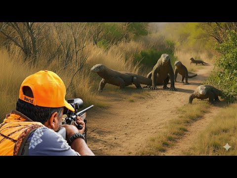 Видео: Насколько ожесточена борьба между охотниками и фермерами против комодских драконов в Индонезии?