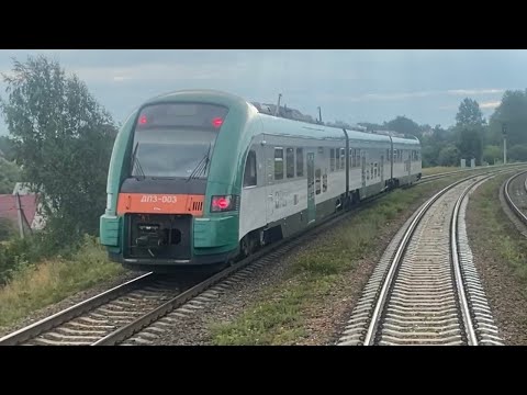 Видео: Витебск - Невель 2 (Бел. ж.д., БЧ)