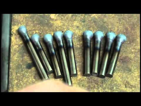 Видео: Инструментальный цех Пресс-формы для пластика Опыты ковки новых головок на обрезках толкателей