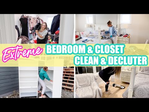 Видео: Новинка! ЭКСТРЕМАЛЬНАЯ ГЛУБОКАЯ УБОРКА СПАЛЬНИ И ШКАФА | Мотивация к расхламлению и организации п...