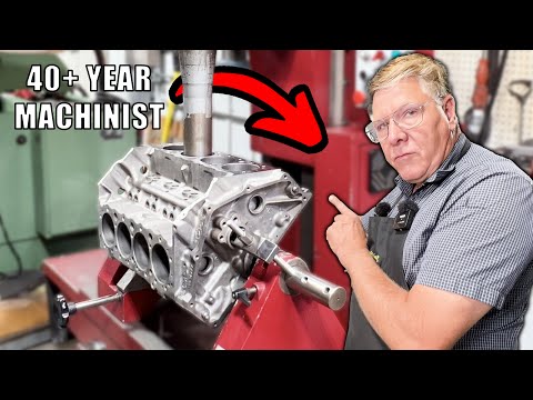 Видео: ВОТ КАК МЫ ОБРАБАТЫВАЕМ ВАШ БЛОК ДВИГАТЕЛЯ V8...