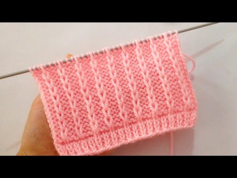 Видео: Простой узор для вязания мужского свитера