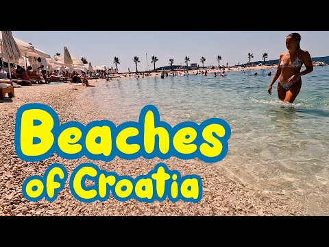 Видео: Жемчужины Адриатики: 11 очаровательных пляжей Хорватии #croatia #beach