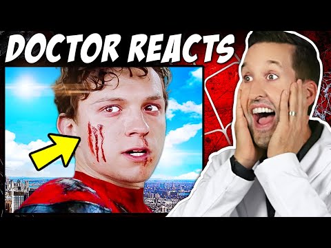 Видео: ВРАЧ смотрит на травмы в битвах Marvel's Человек-паук (Spider-Man)