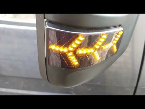 Видео: зеркала на Газель с бегающими поворотниками