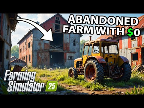 Видео: 500 ДНЕЙ на ЗАБРОШЕННОЙ ФЕРМЕ БЕЗ ДЕНЕГ! МОГУ ЛИ Я ВЫЖИТЬ?! Farming Simulator 25