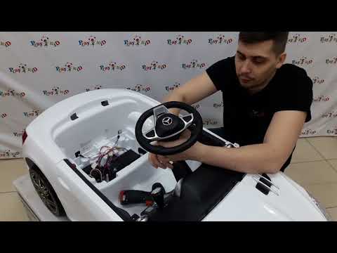 Видео: Сборка детского электромобиля Mercedes-Benz SL500