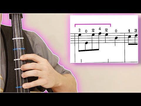 Видео: Как играть верхнюю вторую ступень на виолончели — урок для начинающих | Повышение навыков