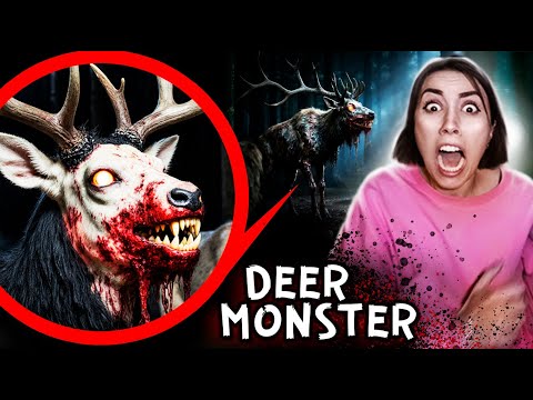 Видео: Настоящий DEER MONSTER 99 Nights Попал на КАМЕРУ в Реальной жизни - ЗОМБИ Олень