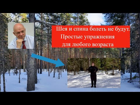 Видео: Шея и спина болеть не будут. Простые тест- упражнения для всех отделов позвоночника.