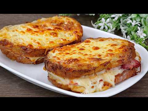 Видео: Простой и вкусный рецепт сэндвича! Никто не знает этот рецепт! Дешево и просто