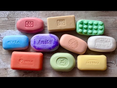 Видео: ASMR Soap cutting | Soap Carving|Резка мыла  | ASMR