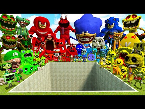 Видео: 💥 БОЛЬШАЯ ДЫРА КАКОЙ ЦВЕТ СИЛЬНЕЕ? СПАРТАНСКИЙ УДАР (SPRUNKI SONIC POPPY PLAYTIME) в Gmod