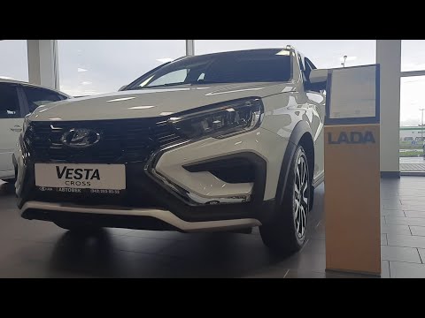 Видео: Новая Lada Vesta SW CROSS на вариаторе. Обзор нужнали она тебе? интерьер экстерьер двигатель