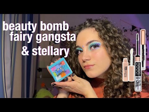 Видео: обзор палетки beauty bomb “fairy gangsta” и stellary
