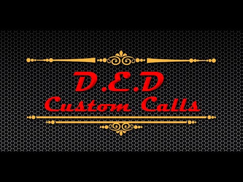 Видео: Презентация манка «Зов Вдовы». D.E.D Custom calls. Specklebelly goose call - "Call of widow".