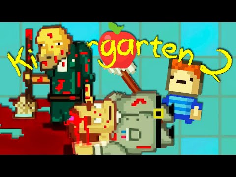 Видео: ОСТАНЕТСЯ ТОЛЬКО ОДИН УБОРЩИК ► Kindergarten 2 #1 Прохождение