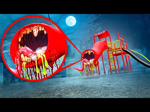 Видео: НЕ КАТАЙСЯ НА ЭТОЙ ЖУТКОЙ ДЕТСКОЙ ГОРКЕ В 2 ЧАСА НОЧИ! УГАР И БЕЗУМИЕ В Garry`s Mod