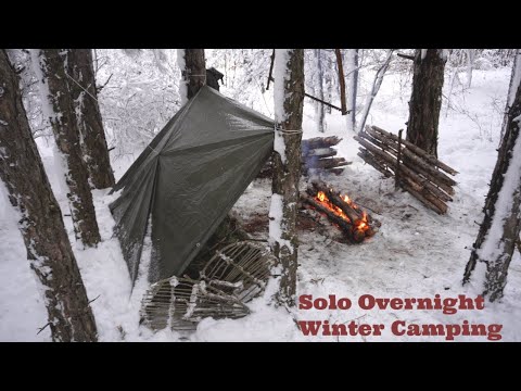 Видео: Solo Overnight Winter Camping - Making Snowshoes | Зимно къмпингуване и изработка на снегоходки