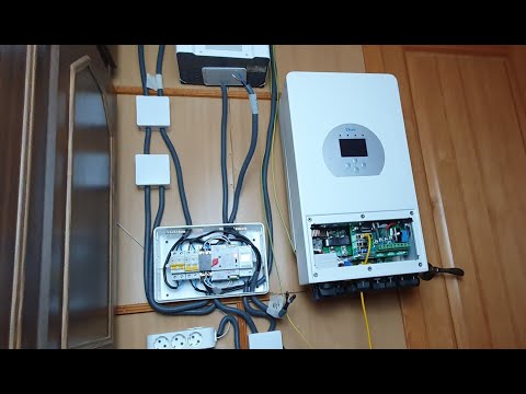 Видео: Підключення Deye 6 kWt. Монтаж deye sun-6k-sg03lp1-eu. Чому перейшов з PowMr 6.2 kWt (демонтаж).