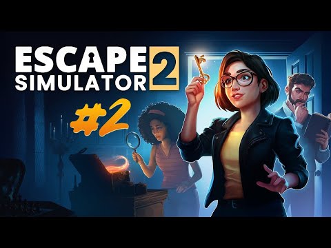Видео: Escape Simulator 2 ➤ Пир в поместье Дракулы ➤ Часть 2