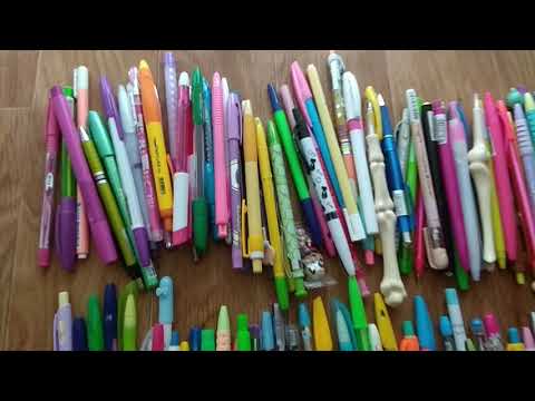 Видео: Мои ручки/2.коллекция ручек/няшечки)))
