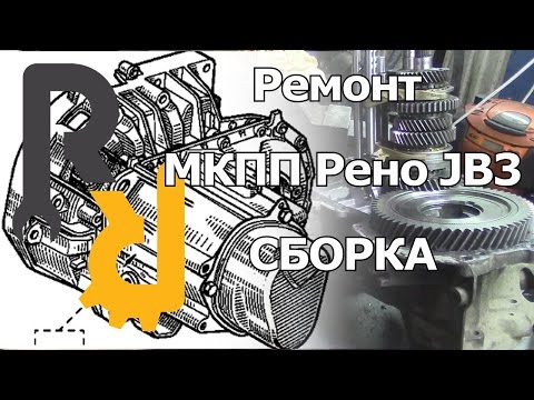 Видео: РЕМОНТ МКПП JB3 JC3 JC1 JB1 СИМБОЛ, КАНГУ, МЕГАН1, СЦЕНИК1 - СБОРКА МКПП, ЗАТЯЖКА КОРПУСОВ.