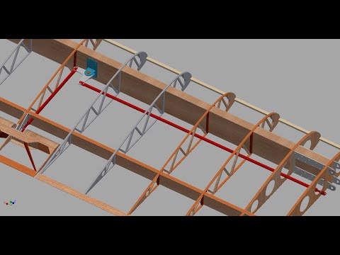 Видео: Арго-02- строим сами - Part 07 - Тяги к элерону, качалка. Сначала всё сопоставляем в 3D.